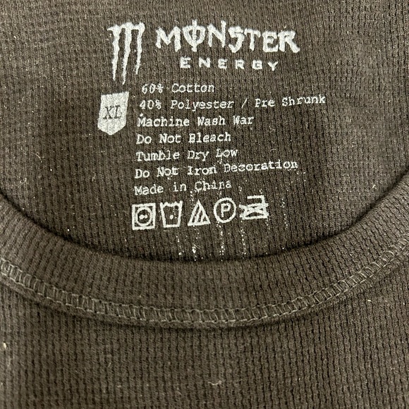Monster Energy Men’s XL Long Sleeve Crew Neck - Picture 4 of 4